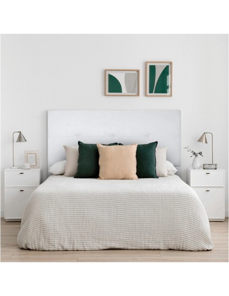 Cabecero de polipiel Tokio botones