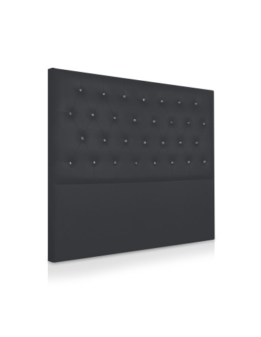 Cabecero de polipiel Nueva York botón cristal