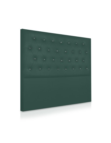 Cabecero de polipiel Nueva York botón cristal