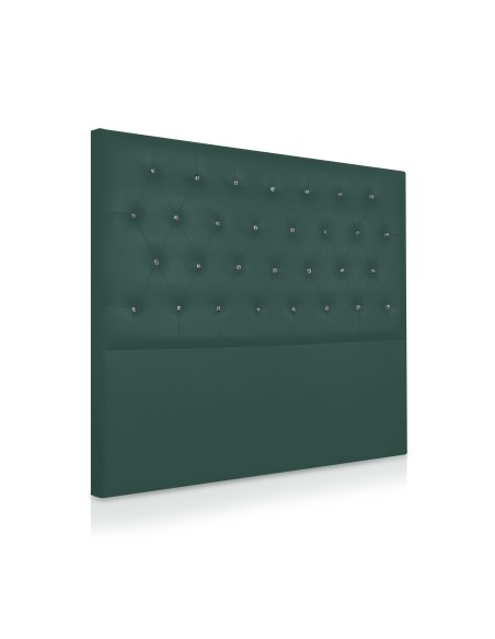 Cabecero de polipiel Nueva York botón cristal