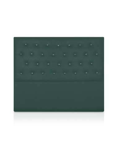 Cabecero de polipiel Nueva York botón cristal