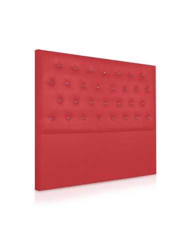 Cabecero de polipiel Nueva York botón cristal