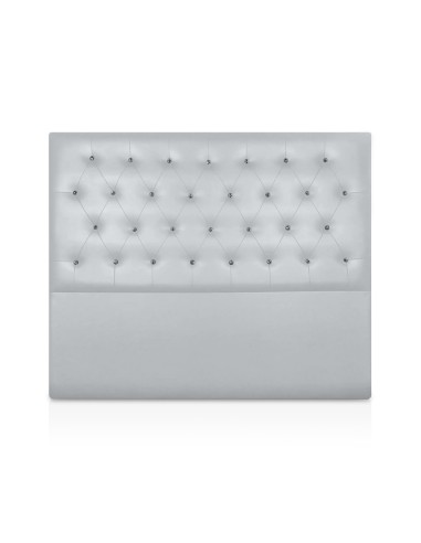 Cabecero de polipiel Nueva York botón cristal