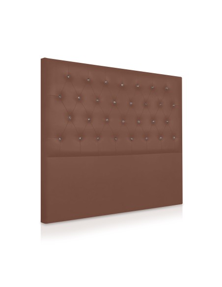 Cabecero de polipiel Nueva York botón cristal