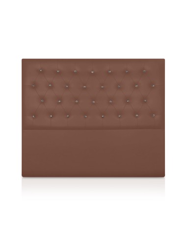 Cabecero de polipiel Nueva York botón cristal