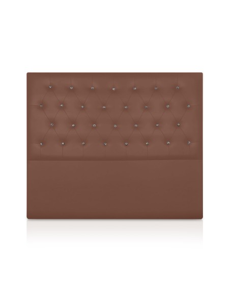 Cabecero de polipiel Nueva York botón cristal