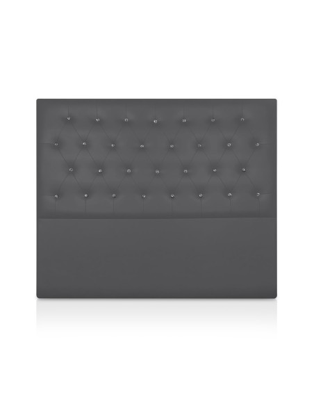 Cabecero de polipiel Nueva York botón cristal