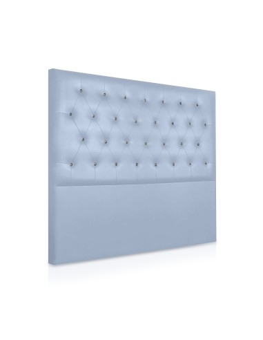 Cabecero de polipiel Nueva York botón cristal