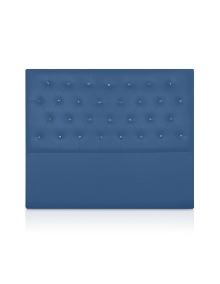 Cabecero de polipiel Nueva York botón cristal