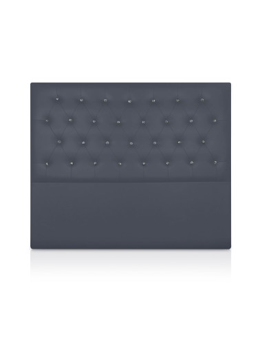 Cabecero de polipiel Nueva York botón cristal