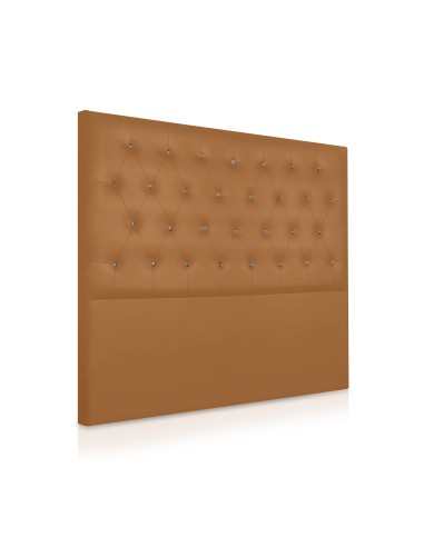 Cabecero de polipiel Nueva York botón cristal