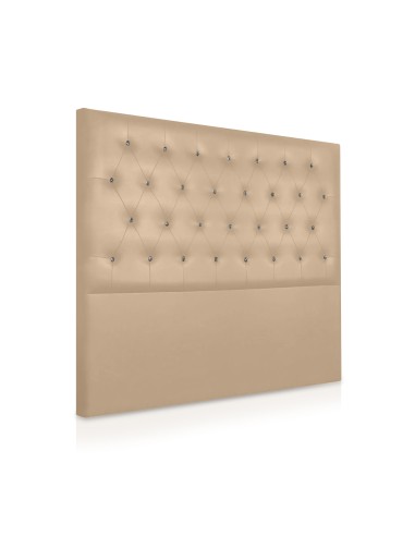 Cabecero de polipiel Nueva York botón cristal