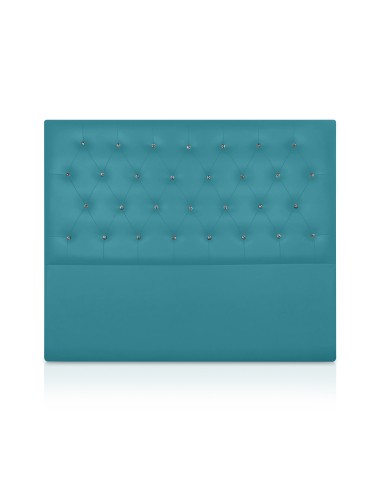 Cabecero de polipiel Nueva York botón cristal