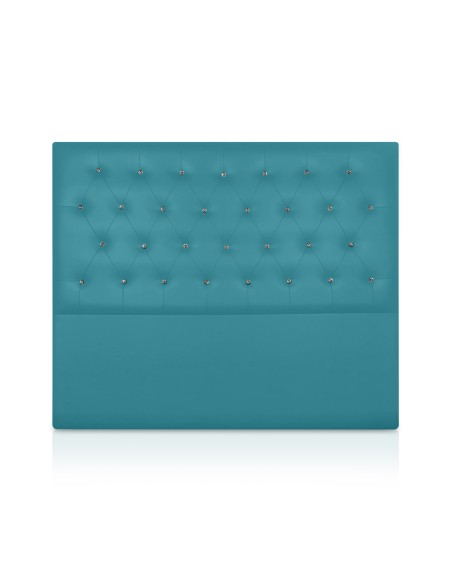 Cabecero de polipiel Nueva York botón cristal