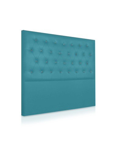 Cabecero de polipiel Nueva York botón cristal