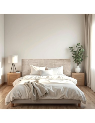 Cabecero de tela Kioto botones