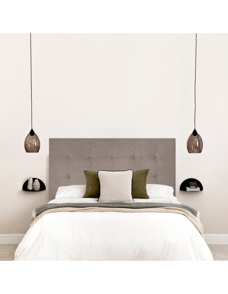 Cabecero de tela Estambul botones