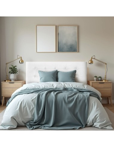 Cabecero de polipiel Kioto botones