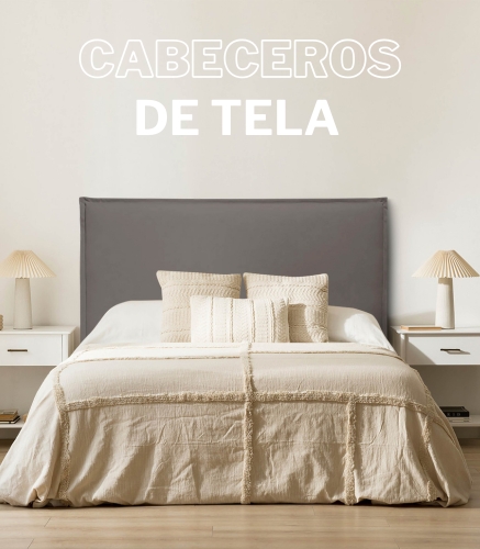 cabeceros de tela